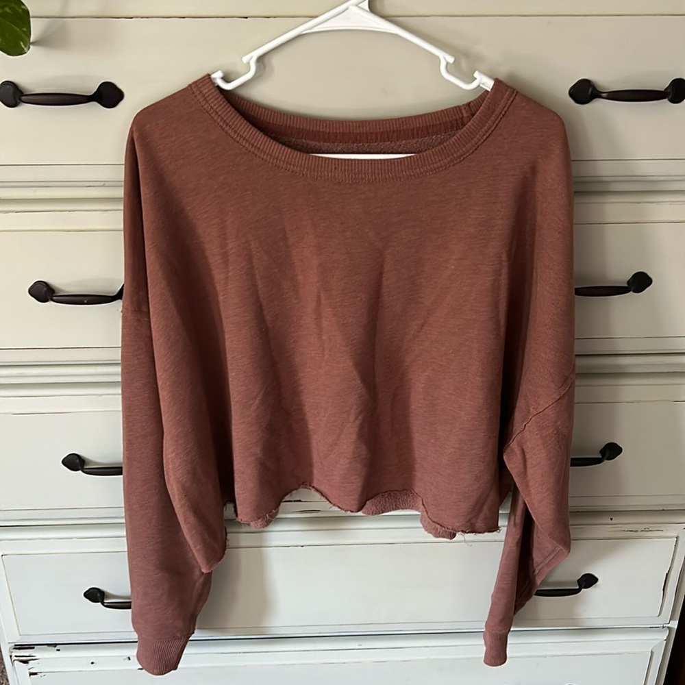 NWT American eagle cropped sweatshirt